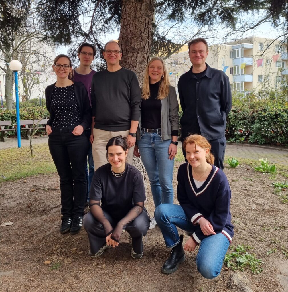 v.l.n.r. Meike Berg, Felix Ackerschewski, Patrick Berg, Sophie Kamrad, Felicitas Maltry, Tim Scherer und Pia Kevekordes